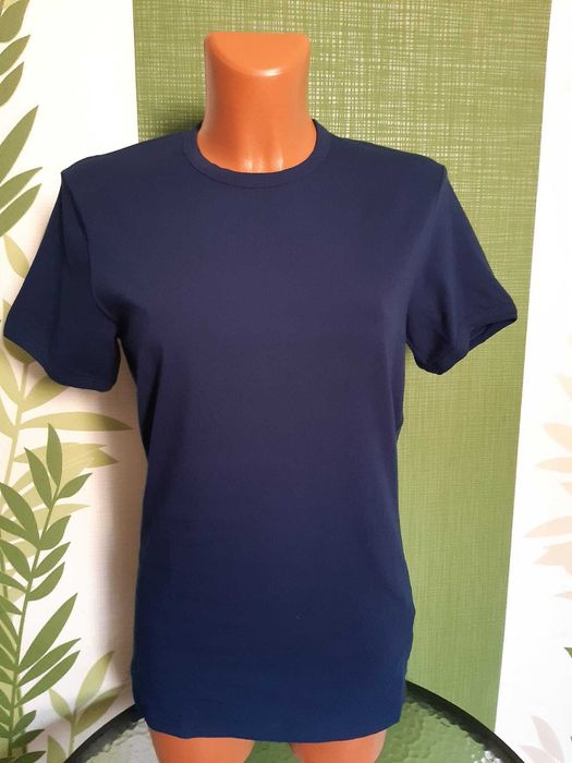 Tricou cu mânecă scurtă, culoare bleumarin, marimea M, Intimissimi