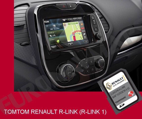 Sd card Renault TomTom Live R-LINK harti Romania 2026 megane