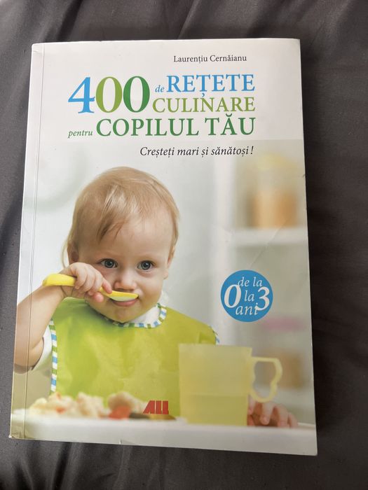 Vand carte 400 de retete culinare pentru copilul tau