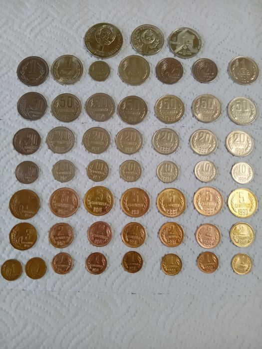 Лот монети 51г.62г.74г.81г.88г.89г.90г.