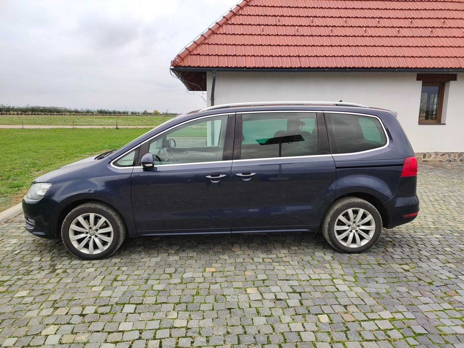 VW Sharan 2011 2.0 TDI 140 Cp Euro 5 Automata DSG Alcantara