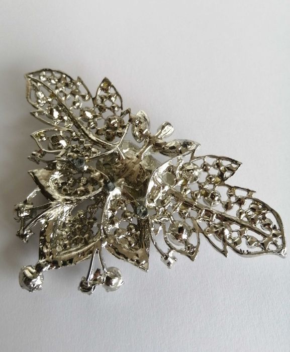 Accesoriu metalic cu pietre pentru rochii genti rochie Cristallini