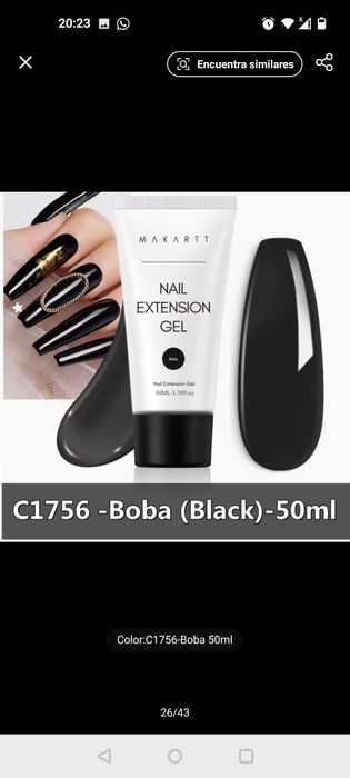 Geluri extensii unghii