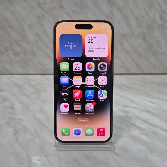 Telefon Apple IPhone 14 PRO 128GB Gold 82% Zeus Amanet Rahova 34824