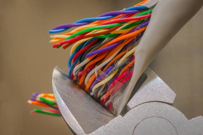 Прозвонка монтаж сетевого кабеля обжим