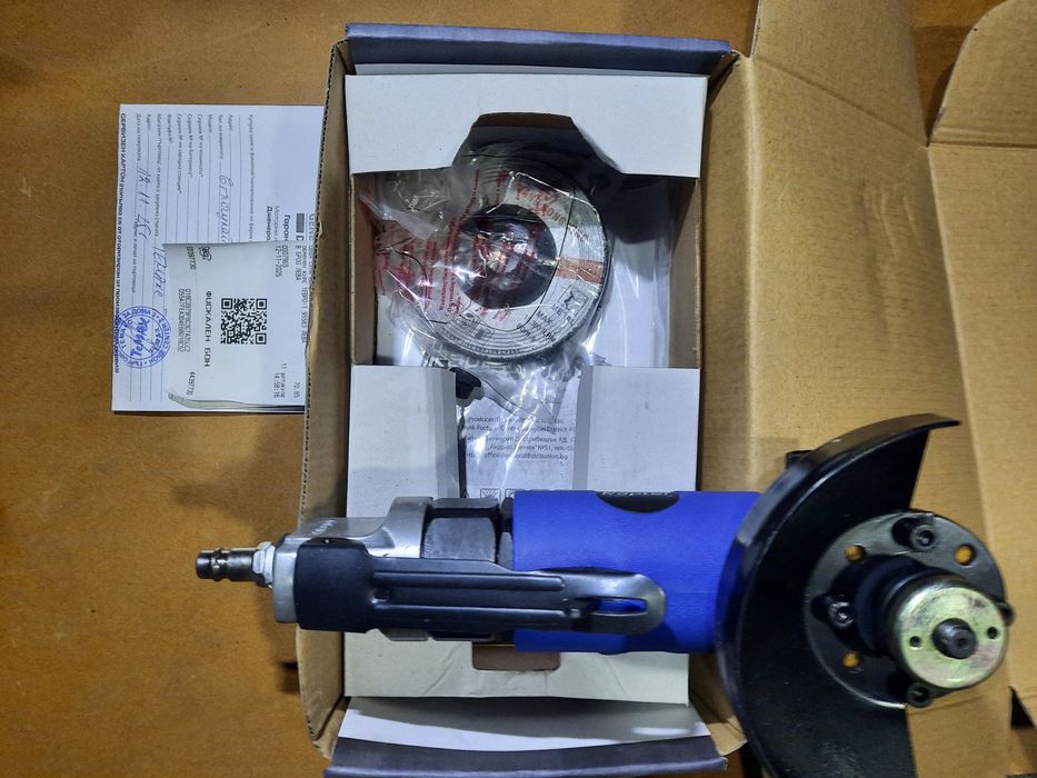 Ъглошлайф на въздух Чисто нов