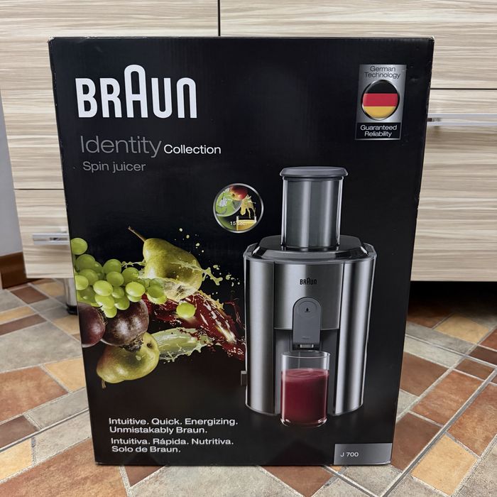 Соковыжималка Braun J700 (НОВАЯ)