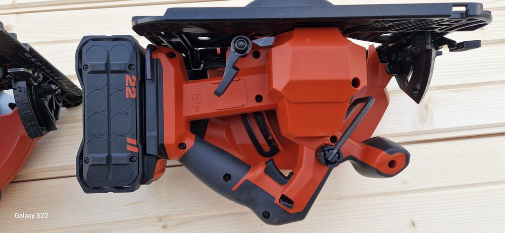 Hilti circular pe acumulator