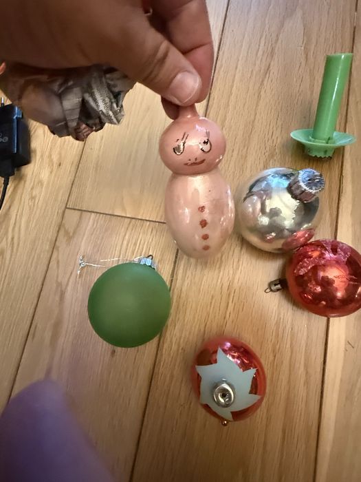Ретро Коледни играчки
