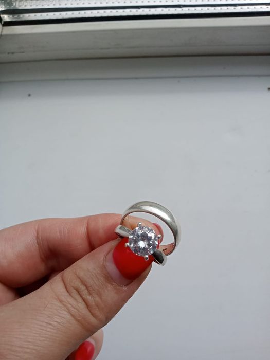 Кольца дует,  серебро.