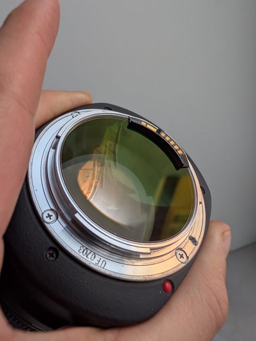 Canon EF 50mm f/1.0L +adaptor RF