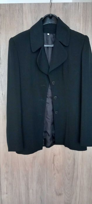 Дамско черно сако  - M