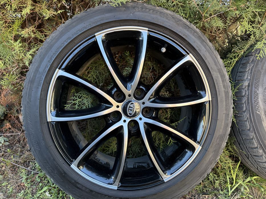 Джанти 18’ 5х114,3 8J ET40 с датчици, гуми 215/50/18 Bridgestone DOT23