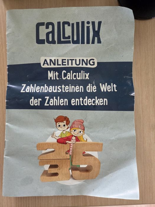 Calculix - система дървени цифри за изучаване на математика
