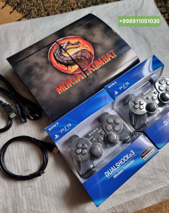 PS3 super slim +Top Games