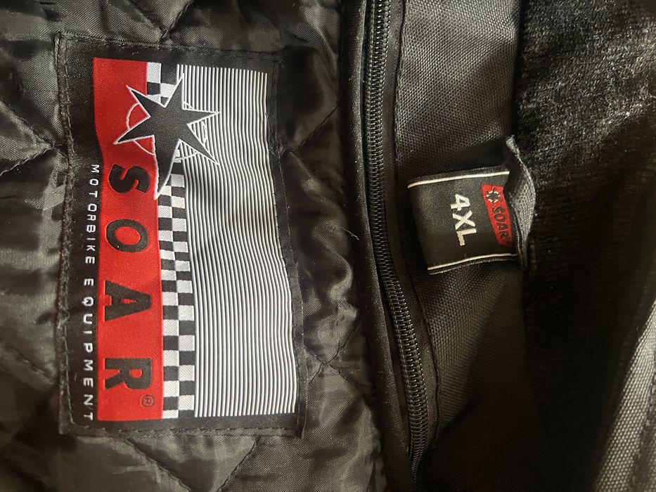 Geaca moto impermeabila cu protectii