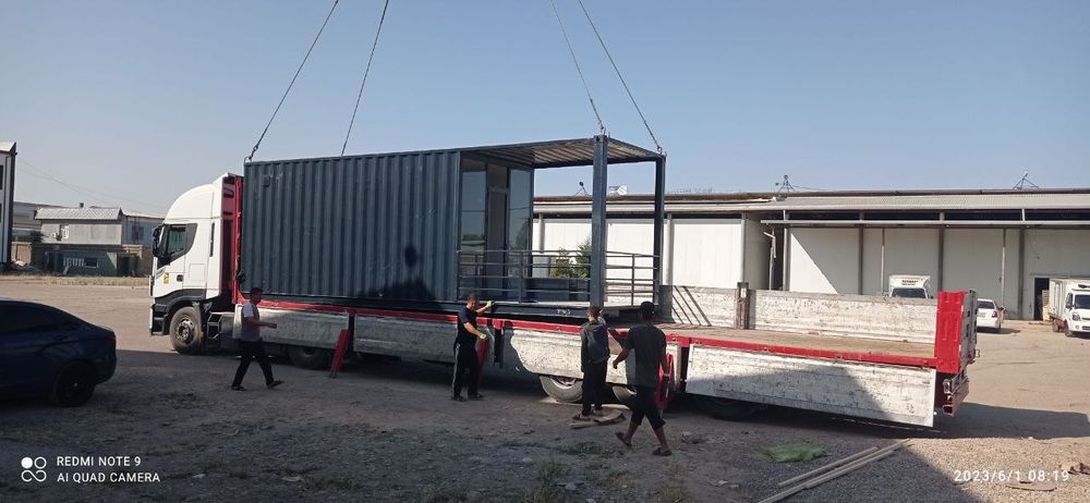 Контейнер Домик Офис Контейнер магазин Металлоконструкции Готовы Конст