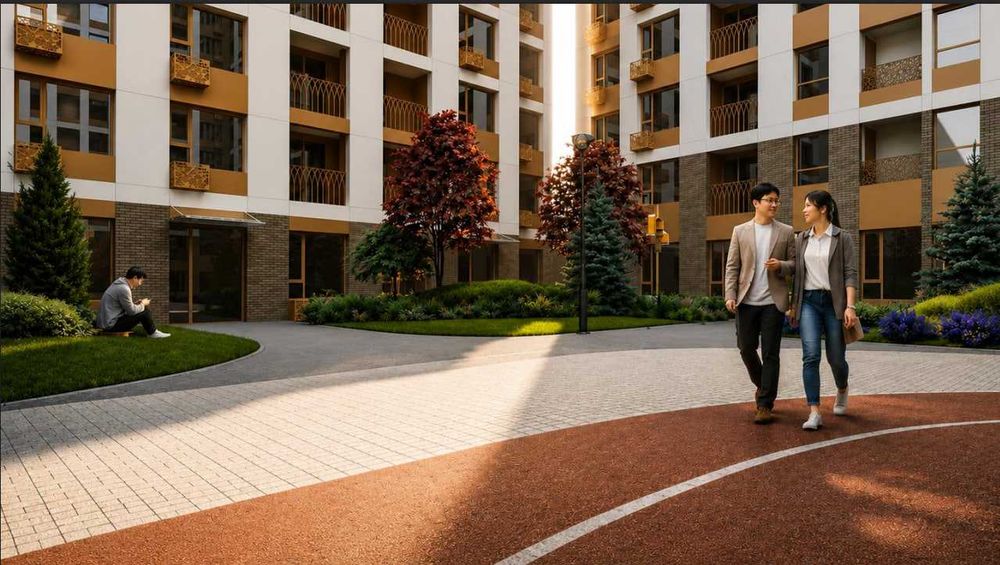 Метро Яшнабад КОМФОРТ 2Комнатная 45,96м²|  =П\в 15 320 $  (S)