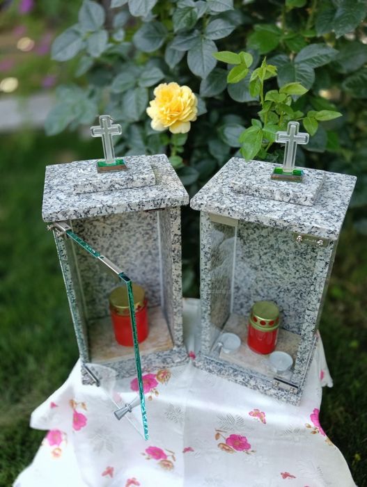 Felinar cimitir funerar granit