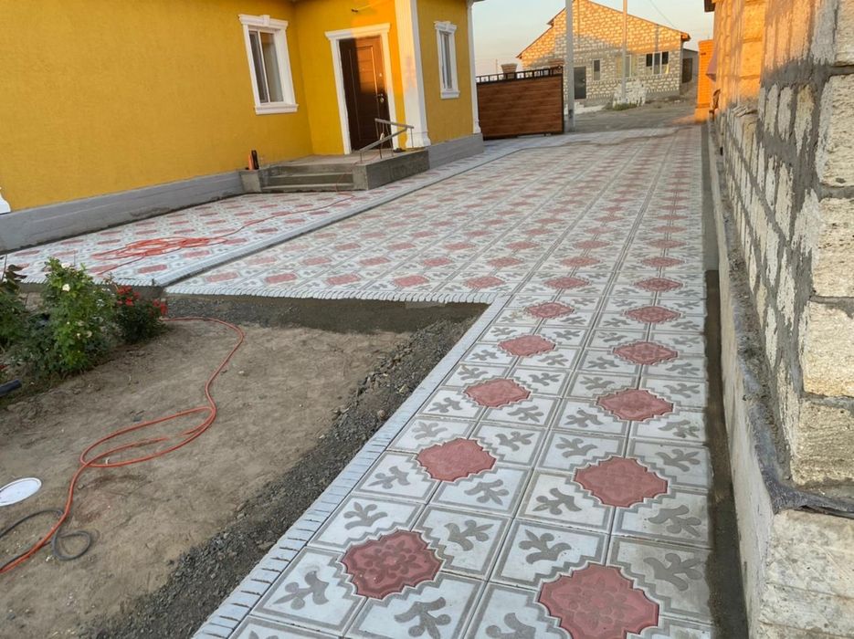 Брусчатка , Бордюр , плитка