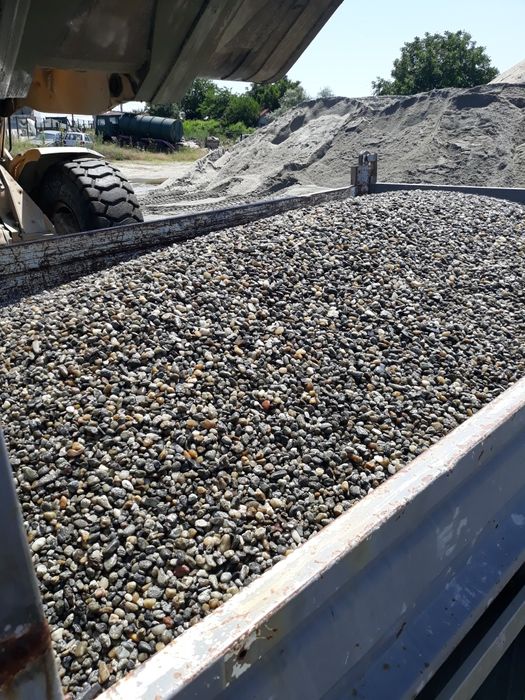 Nisip. balast, pietriș,  sort