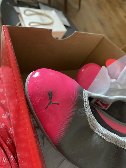 Балетки кожаные Puma