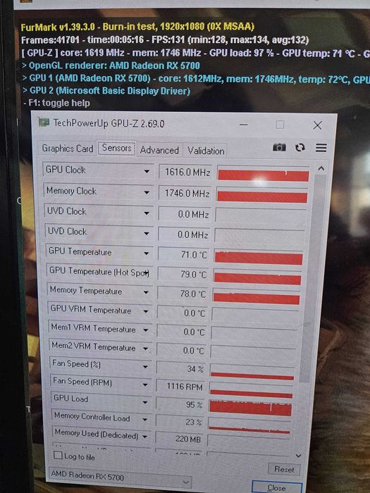 Placa videoAmd Radeon 8g gddr6 rx5700