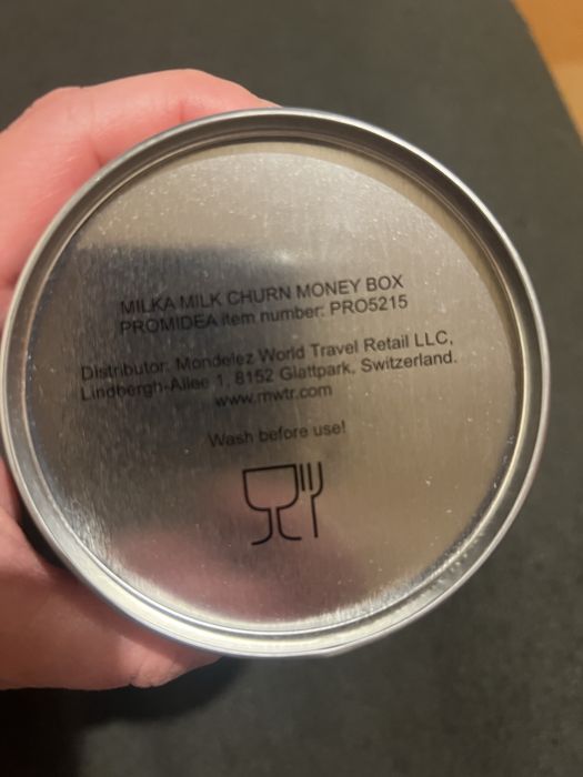 Pușculiță metalică Milka