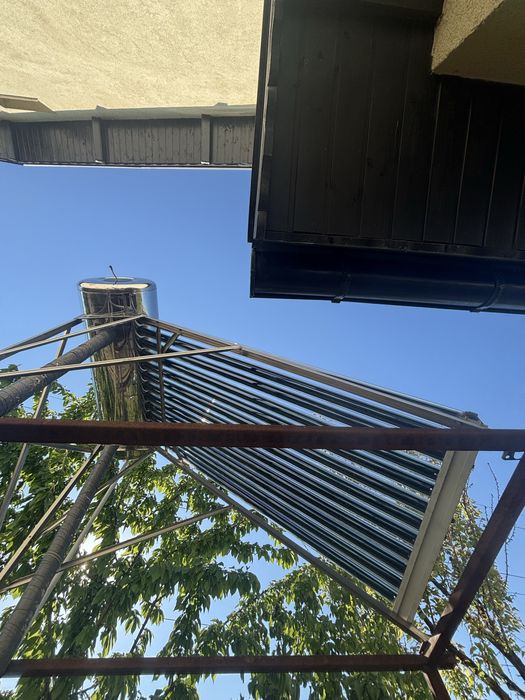 Vand panou presturizat de 120 l folosit 2 ani cu certificat de garanti