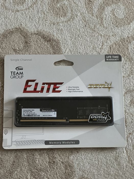 Продается ОЗУ 4gb DDR4 2666