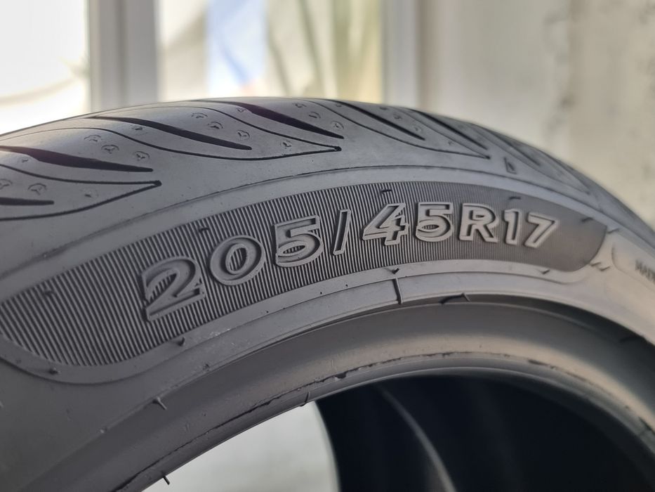 "Dot 23-24" 205/45/17 Sava 2Броя: 200лв 7.8мм като Нови