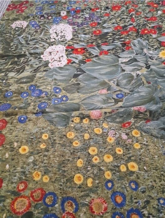 Eșarfă Gustav Klimt, matase naturala , 190 lei