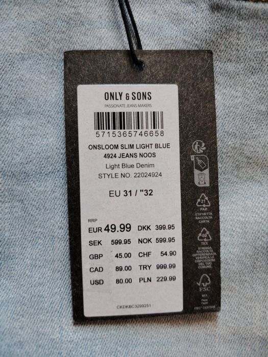 Оригинални дънки Jack&Jones