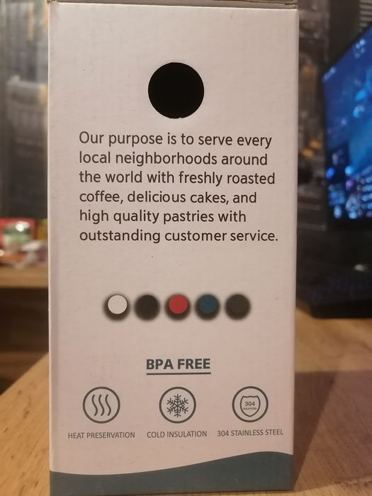 Професионален Термус с вграден термометър.