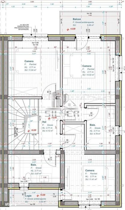 Casa tip duplex  la cheie.
