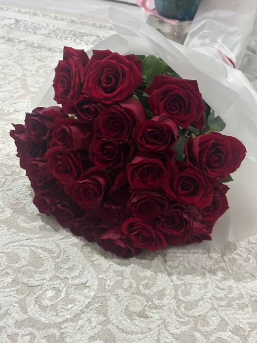 Розы красные, 50 см