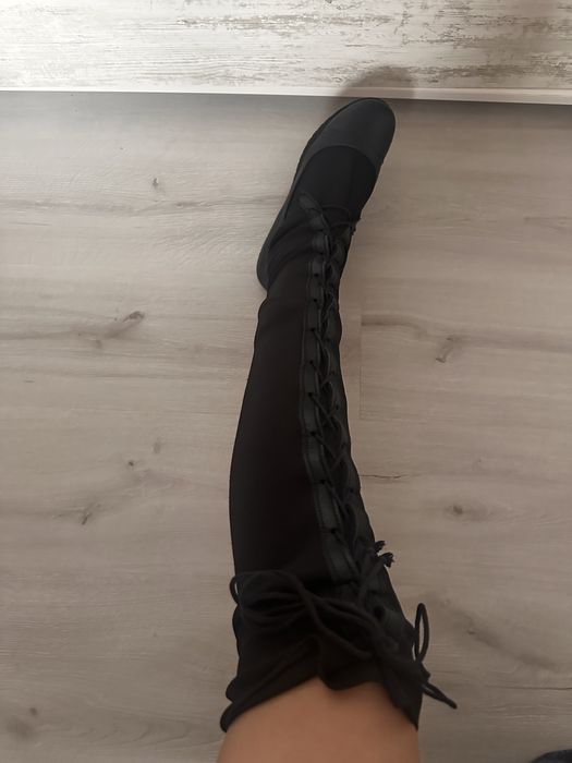 Ботуши кецове естествена кожа fetish