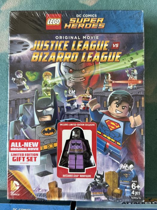 Lego (Лего) DC Super Heroes DVD + Минифигурка