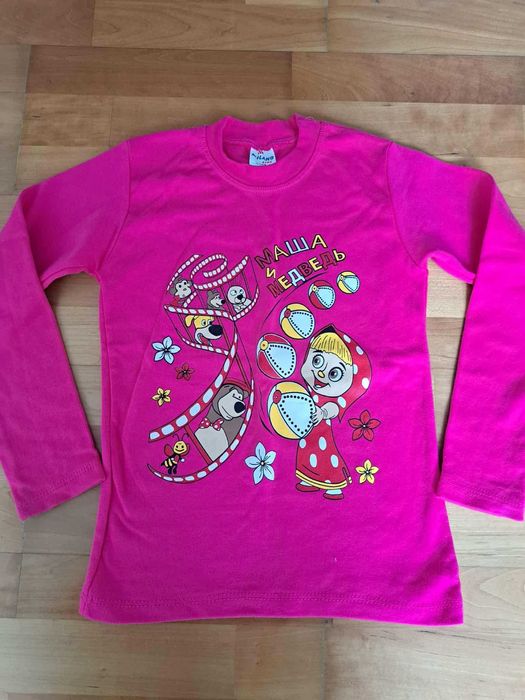Детска блуза Маша и мечокът