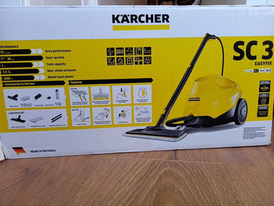 Парочистачка Kärcher SC 3 EasyFix