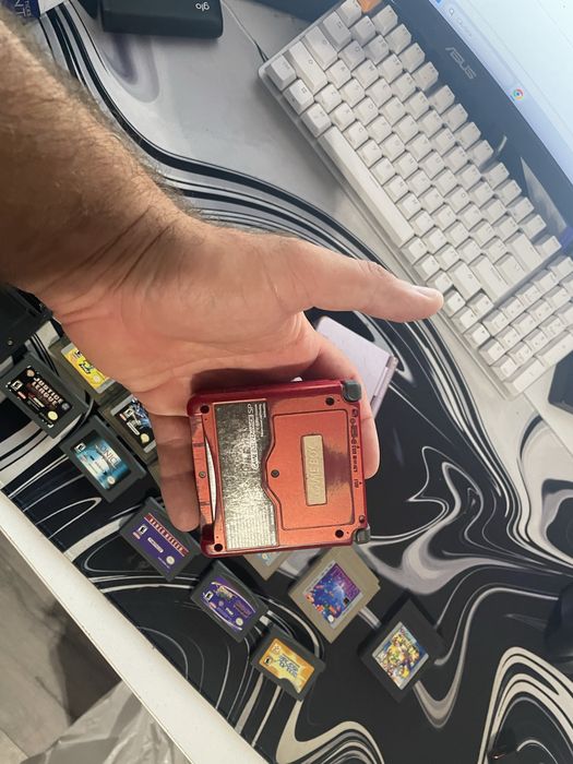 GAMEBOY Advance SP 2 console +  12 jocuri