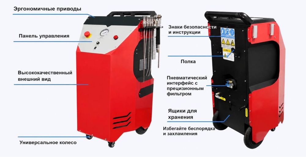 Продам аппарат для мойки агрегатов сухим льдом