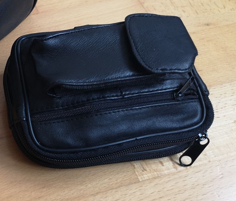 borseta piele naturala pentru curea talie