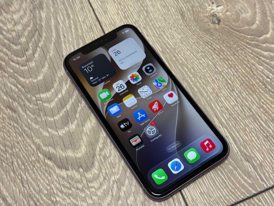 iPhone 11, Purple, 64Gb, Liber de retea | Cod - G991