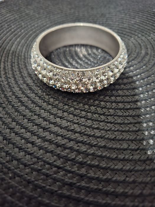 Bratara cristale 2 cm latime si 6.5 raza interioara