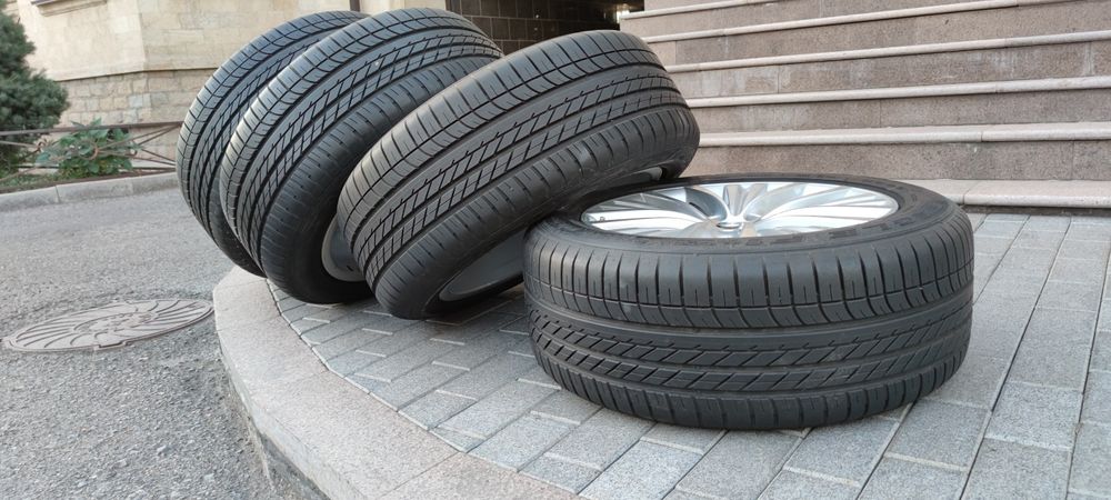 Диски с шинами на BMW