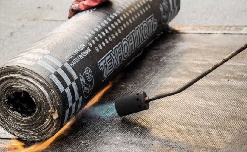 Ремонт крыши.Гидроизоляция.С материалом.