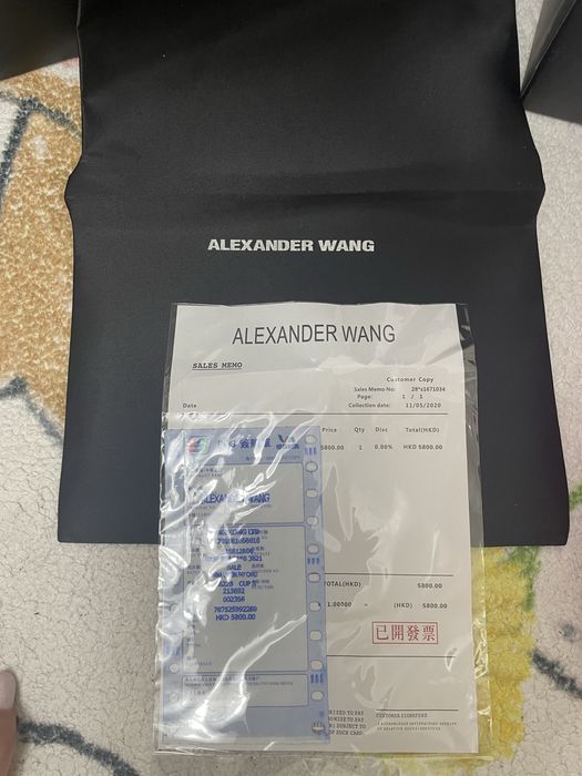 Шлепки Alexander wang оригинал!