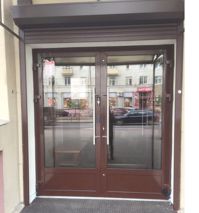 Двери Входные алюминиевые