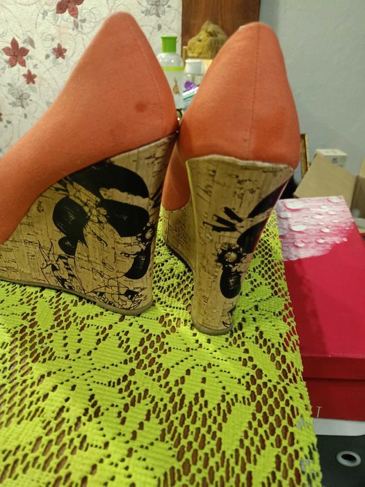 Туфли женские ,текстильные